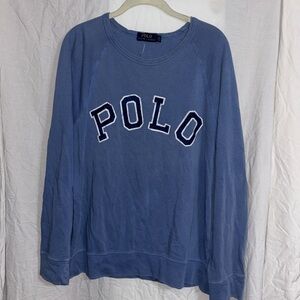 Polo Ralph Lauren lightweight 100% cotton sweatshirt